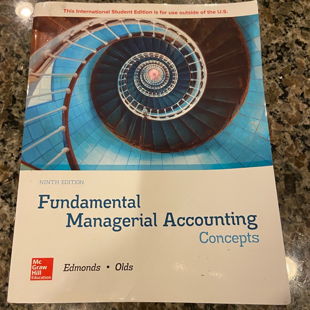 Gently Used Fundamental Managerial Accounting